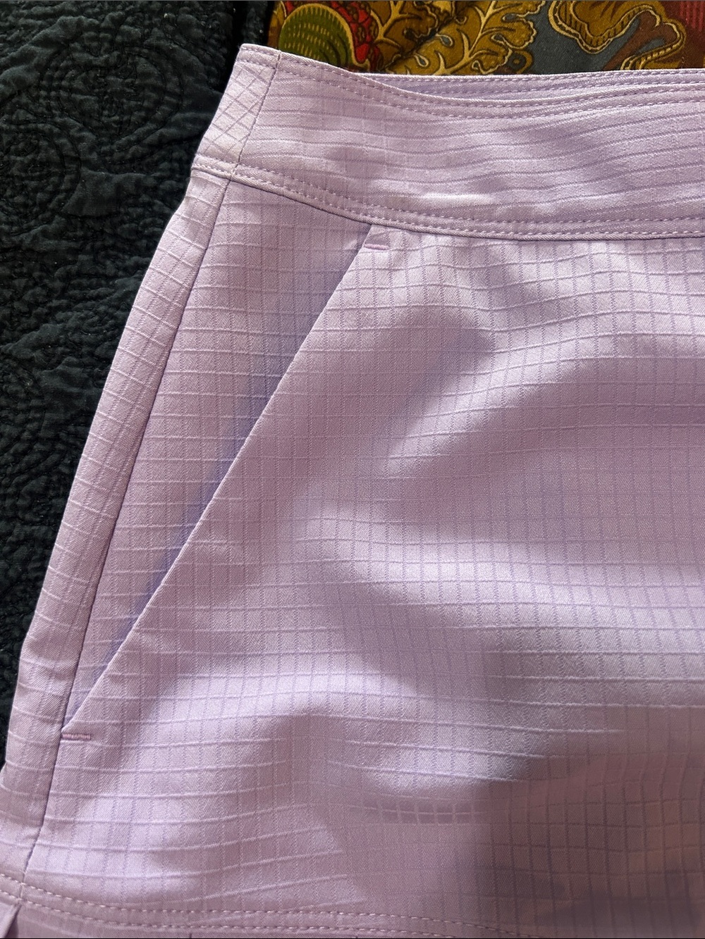 Izod Lavender Pleated Golf Skirt - Picture 5 of 8
